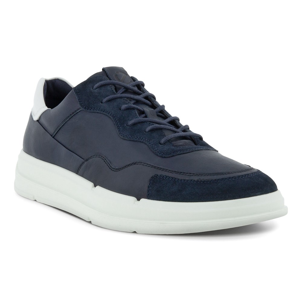 Tenis Hombre - ECCO Soft X - Azul Marino - BZA713069